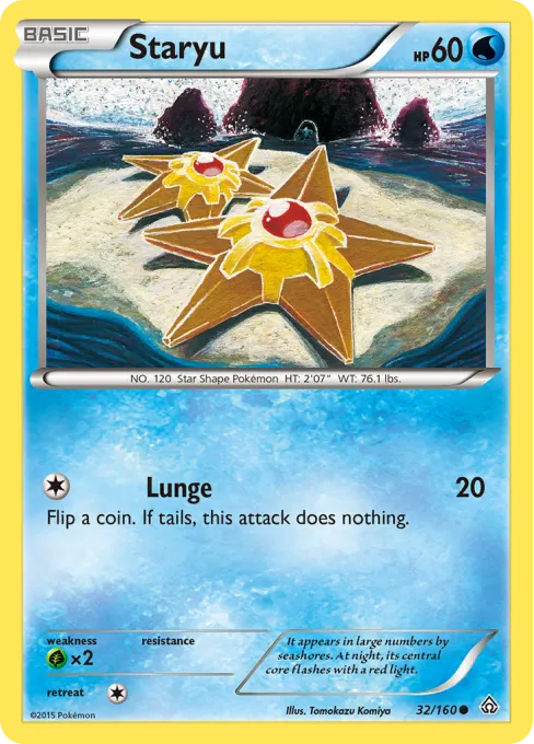 Staryu - Reverse Holo