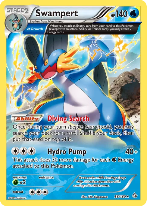Swampert - Reverse Holo