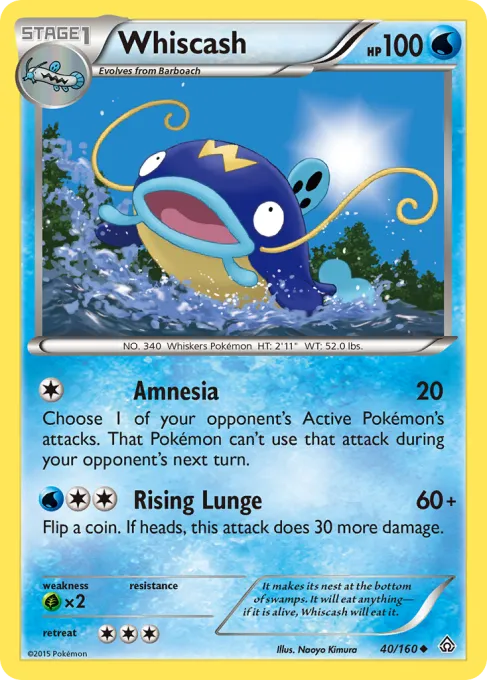 Whiscash - Reverse Holo