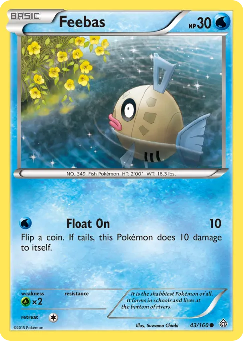 Feebas - Reverse Holo