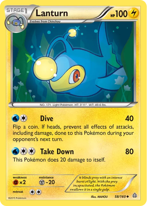 Lanturn - Reverse Holo