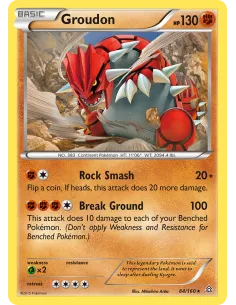 Groudon - Reverse Holo