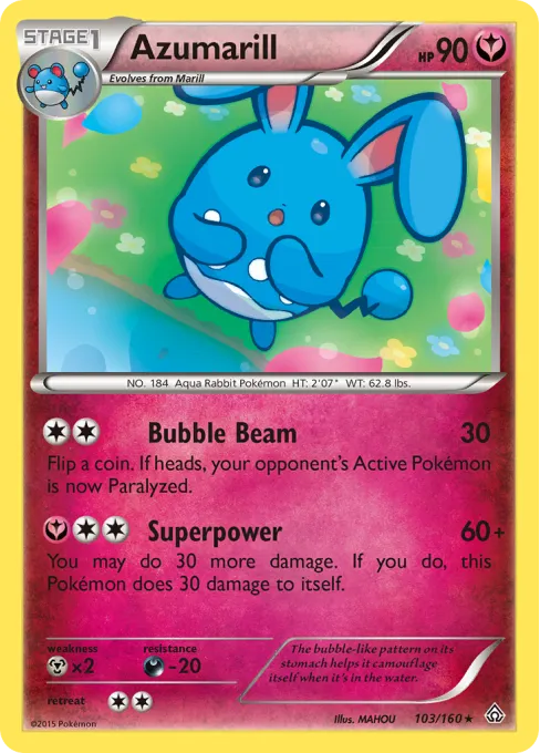 Azumarill - Reverse Holo