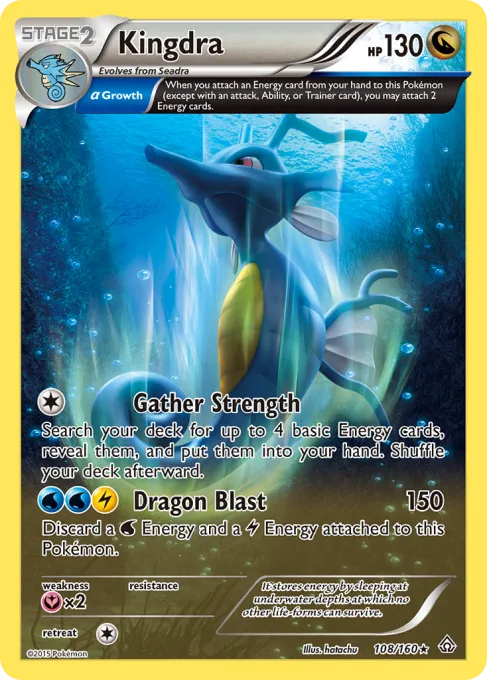 Kingdra - Reverse Holo
