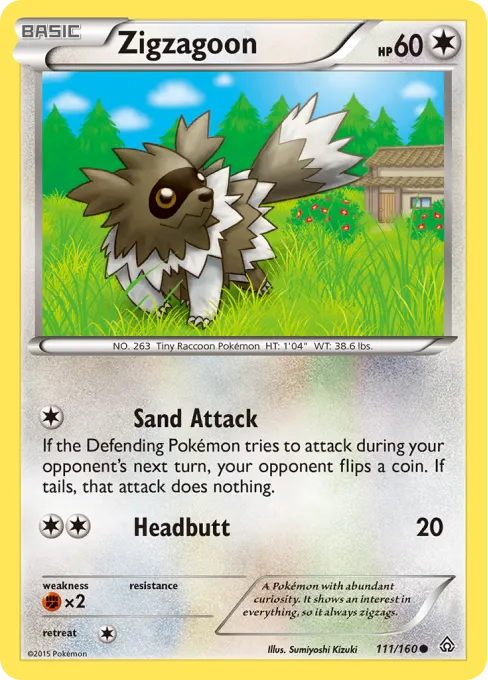 Zigzagoon - Reverse Holo