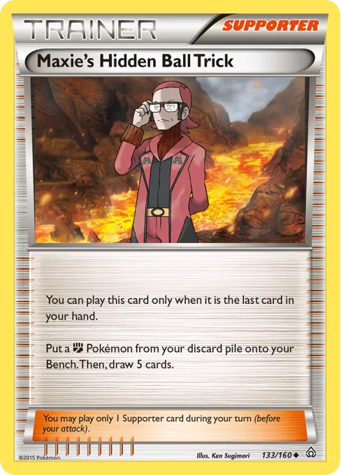 Maxie's Hidden Ball Trick - Reverse Holo