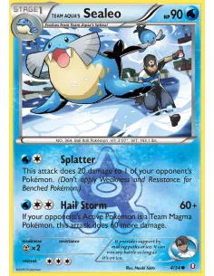 Team Aqua's Sealeo - Reverse Holo