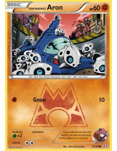 Team Magma's Aron - Reverse Holo