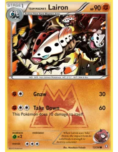 Team Magma's Lairon - Reverse Holo