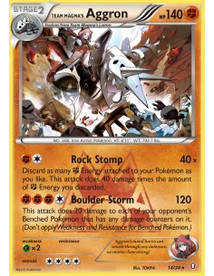 Team Magma's Aggron - Reverse Holo