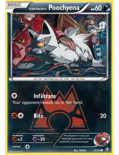 Team Magma's Poochyena - Reverse Holo