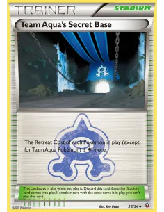 Team Aqua's Secret Base - Reverse Holo