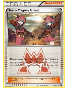Team Magma Grunt - Reverse Holo
