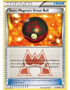 Team Magma's Great Ball - Reverse Holo