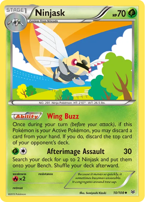 Ninjask - Reverse Holo