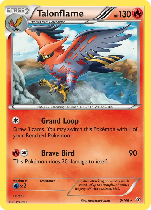 Talonflame - Reverse Holo