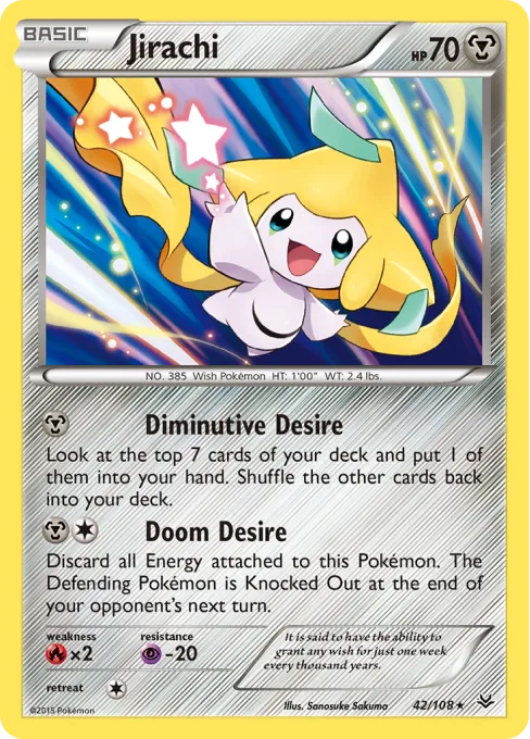 Jirachi - Reverse Holo