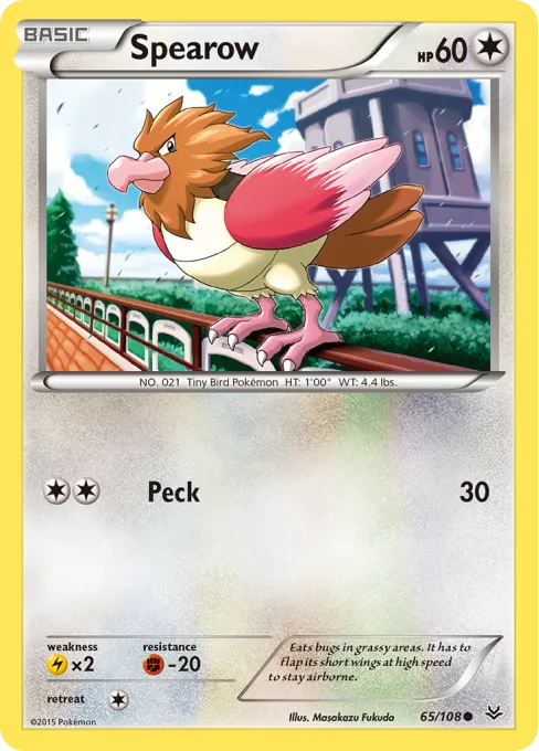 Spearow - Reverse Holo