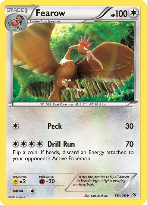 Fearow - Reverse Holo