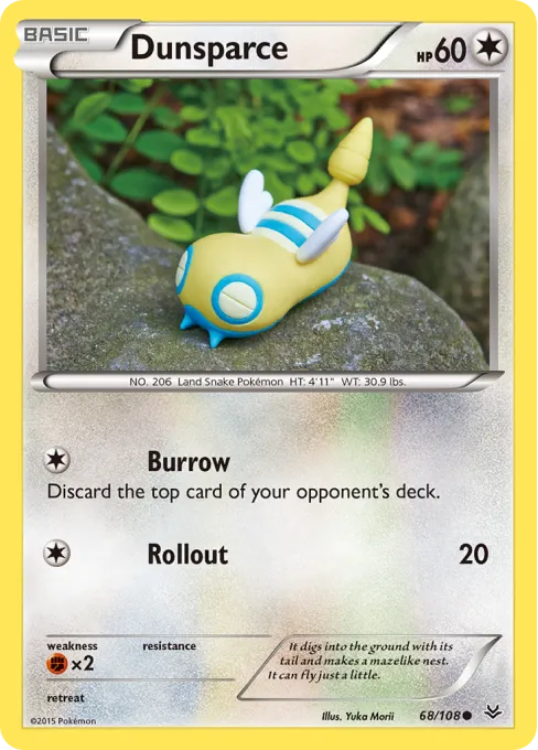 Dunsparce - Reverse Holo