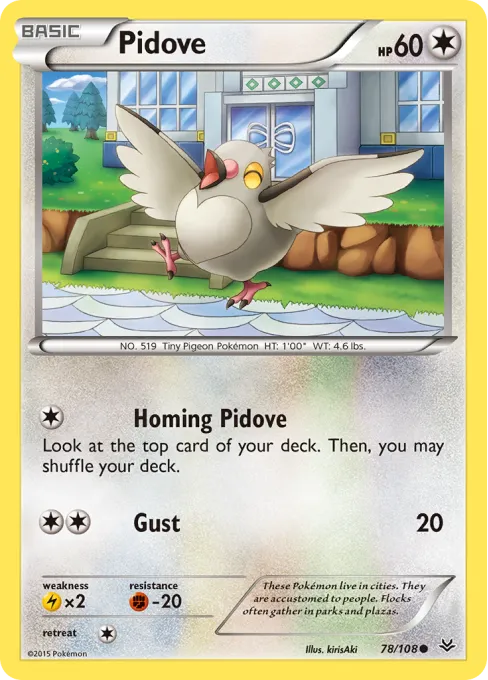 Pidove - Reverse Holo