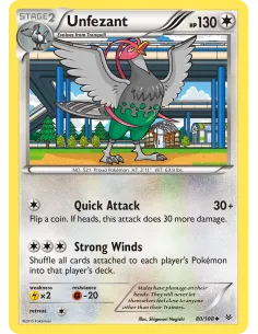 Unfezant - Reverse Holo