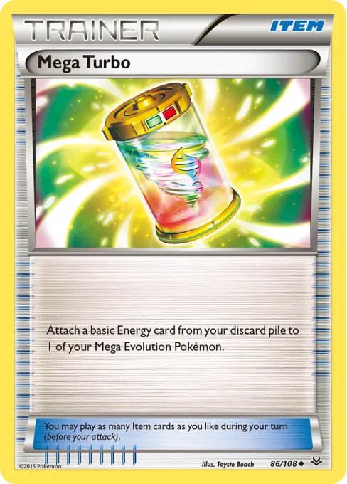 Mega Turbo - Reverse Holo
