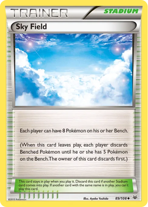 Sky Field - Reverse Holo