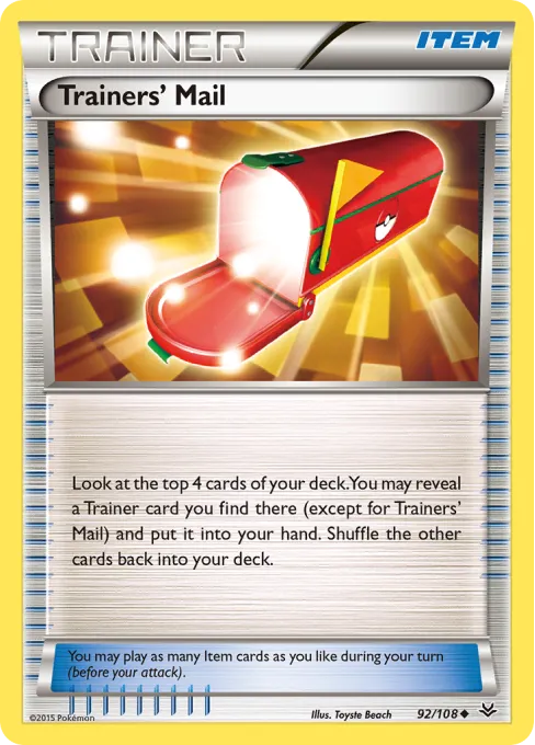 Trainers' Mail - Reverse Holo