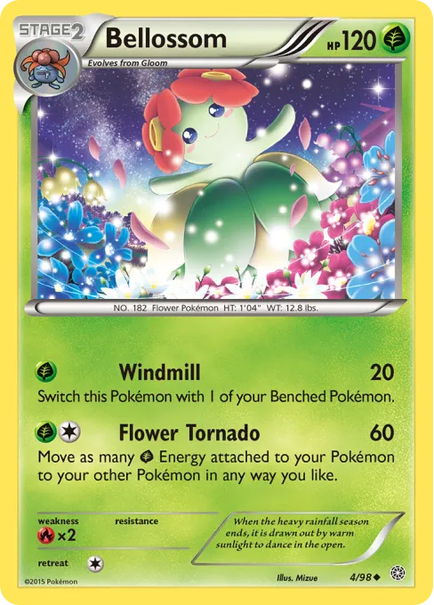 Bellossom - Reverse Holo