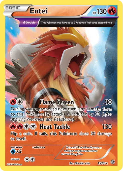 Entei - Reverse Holo