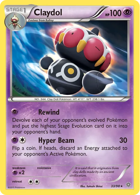 Claydol - Reverse Holo