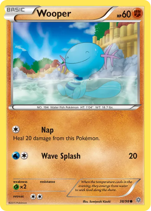 Wooper - Reverse Holo