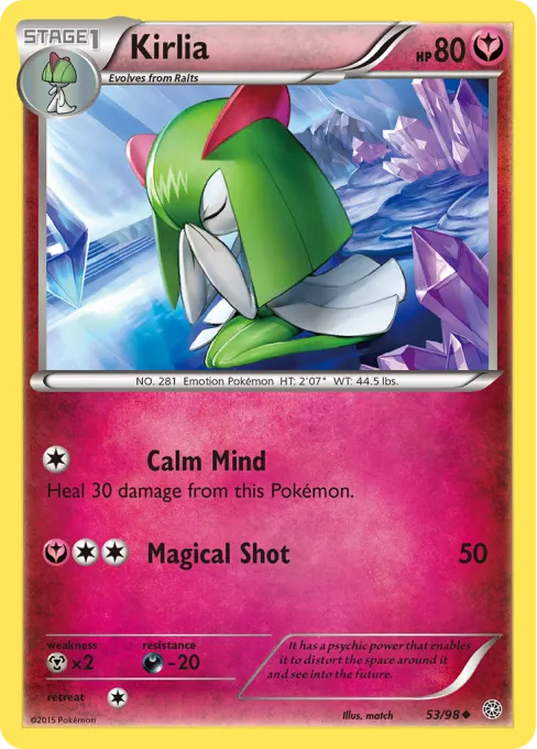 Kirlia - Reverse Holo