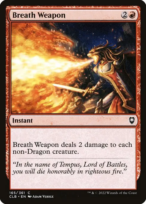 Breath Weapon - Foil