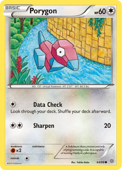 Porygon - Reverse Holo