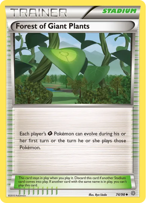 Forest of Giant Plants - Reverse Holo