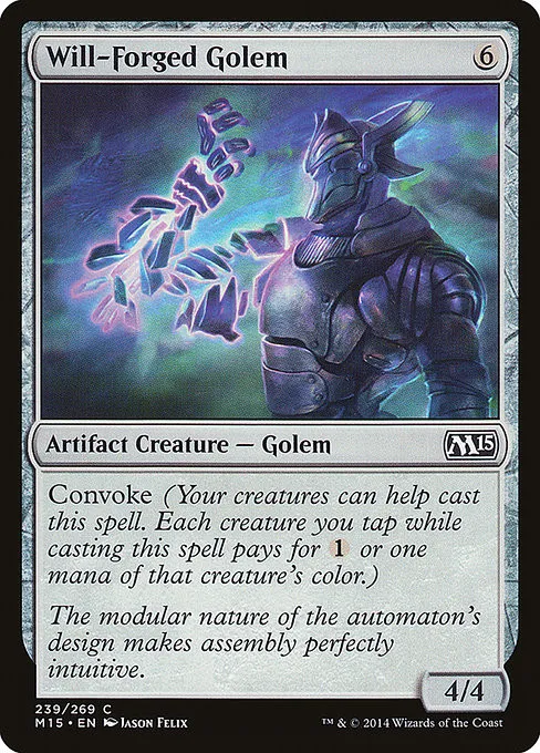 Will-Forged Golem - Foil