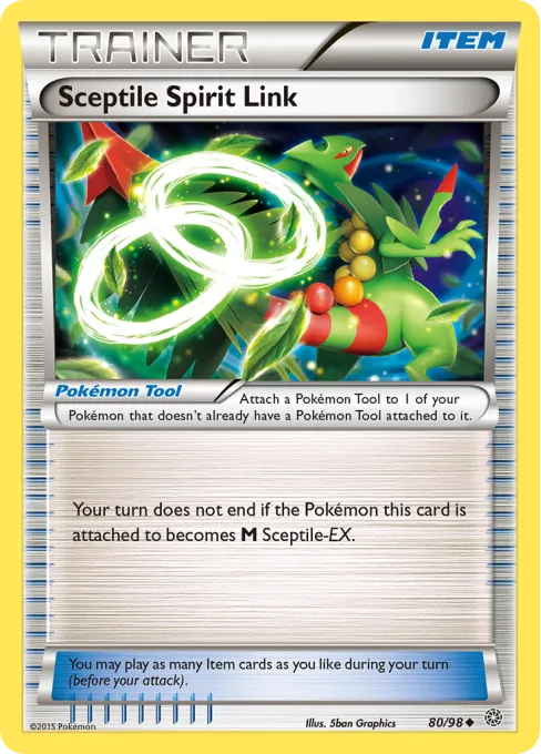Sceptile Spirit Link - Reverse Holo