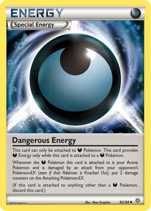 Dangerous Energy - Reverse Holo