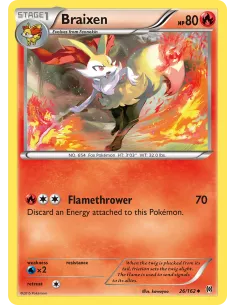 Braixen - Reverse Holo