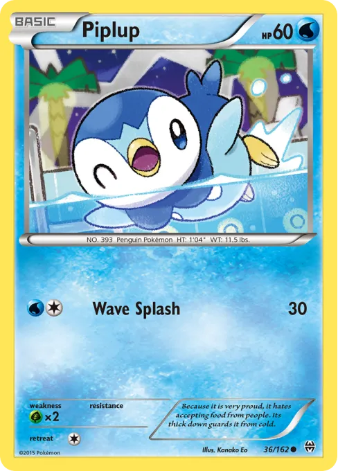 Piplup - Reverse Holo