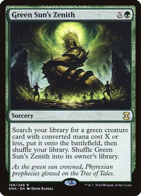 Green Sun's Zenith - Foil