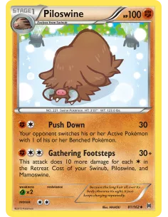 Piloswine - Reverse Holo