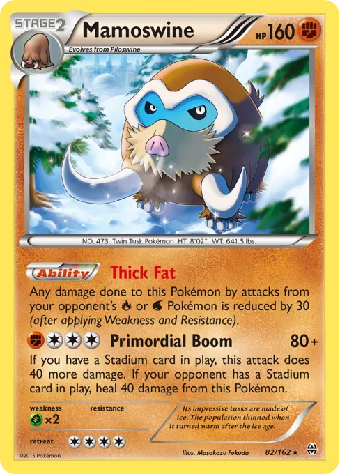 Mamoswine - Reverse Holo