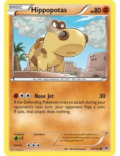 Hippopotas - Reverse Holo