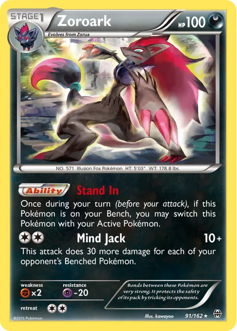 Zoroark - Reverse Holo