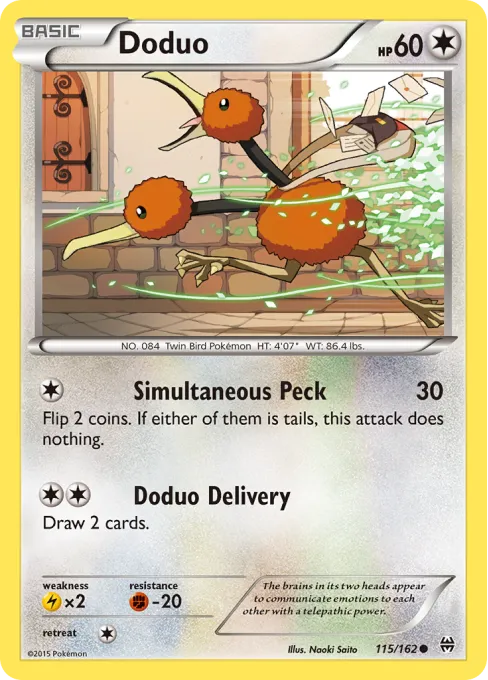 Doduo - Reverse Holo