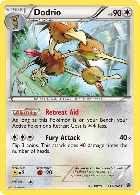 Dodrio - Reverse Holo
