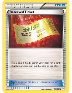 Reserved Ticket - Reverse Holo